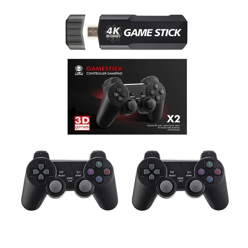 2X Game Stick 4K Με 40,000+ Παιχνιδια