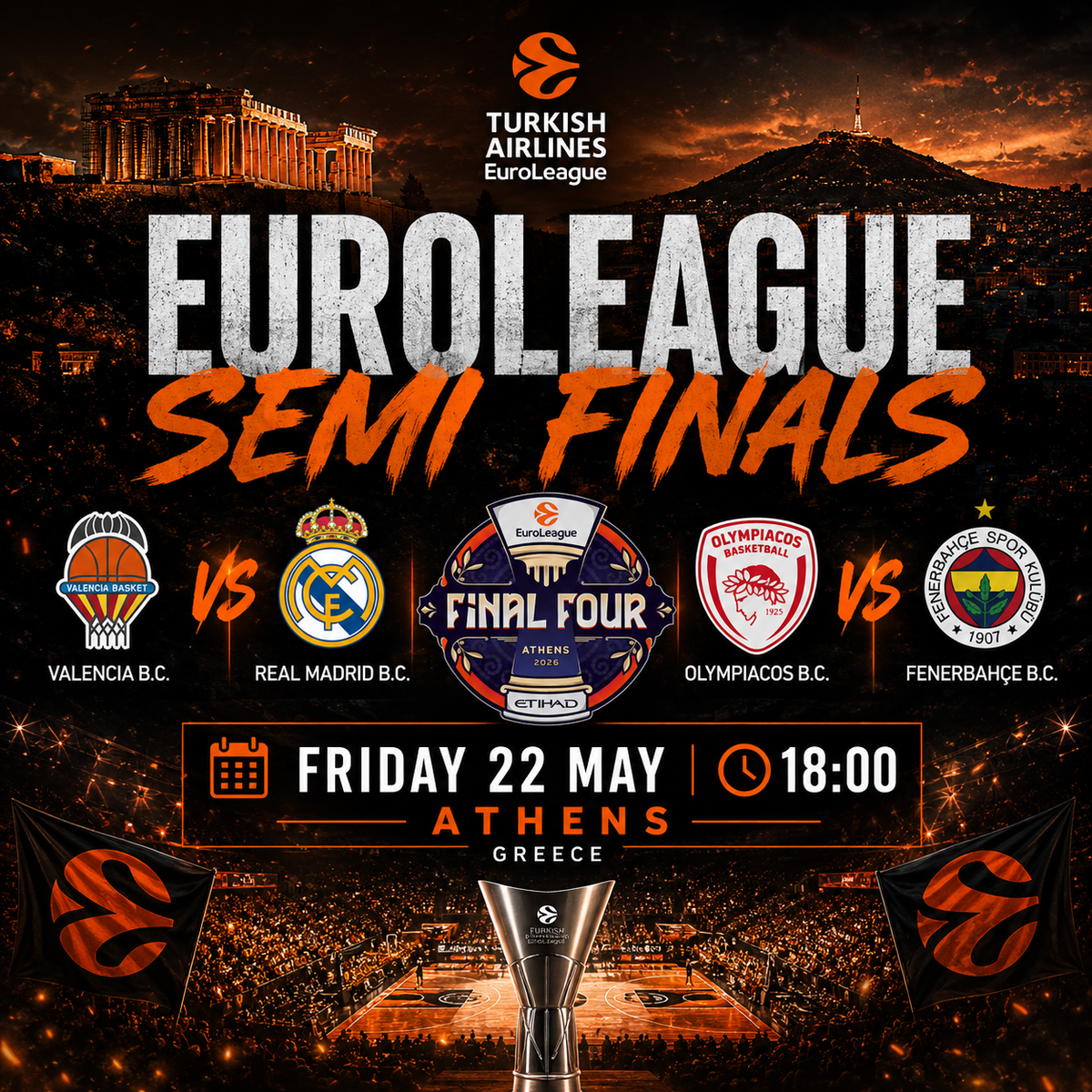 EuroLeague Final Four - Ημιτελικοί